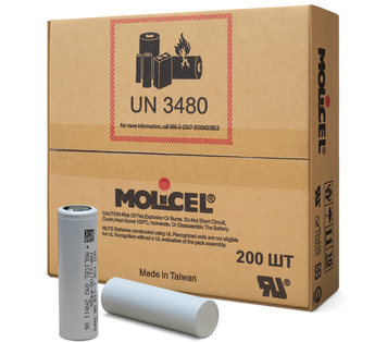 Акумулятор Molicel INR21700-P42A 4200mAh 45A Li-ion 21700 (molicelp42a) molicelp42a фото