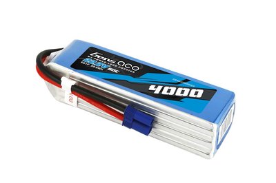 Аккумулятор к дрону батарея для квадрокоптера Gens Ace LiPo 4000 mAh 22.2V 60C 6S 1P EC5 (GEA40006S60E5) GEA40006S60E5 фото