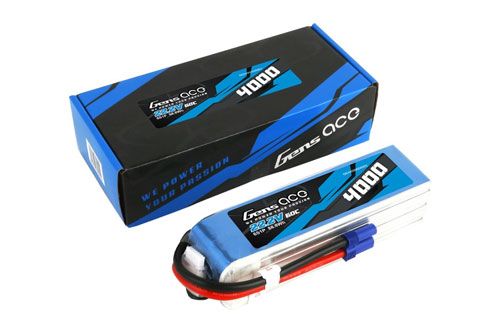 Акумулятор до дрону батарея для квадрокоптера Gens Ace LiPo 4000 mAh 22.2V 60C 6S 1P EC5 (GEA40006S60E5) GEA40006S60E5 фото