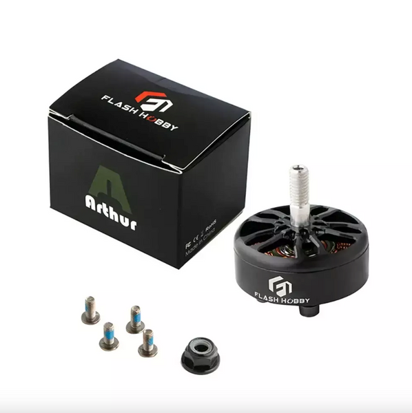 Мотор Flashhobby A2807 1300KV двигатель для дрона FPV MFHM2807-1300 фото