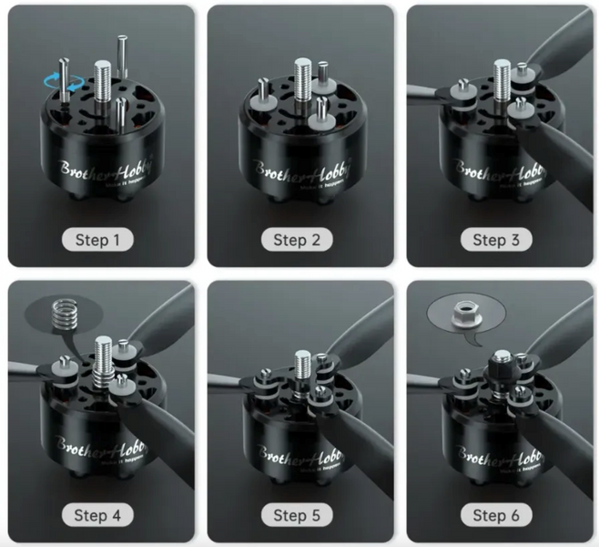 Двигатель Brotherhobby V5 4215 390kv для FPV дрона  4215_390kv фото