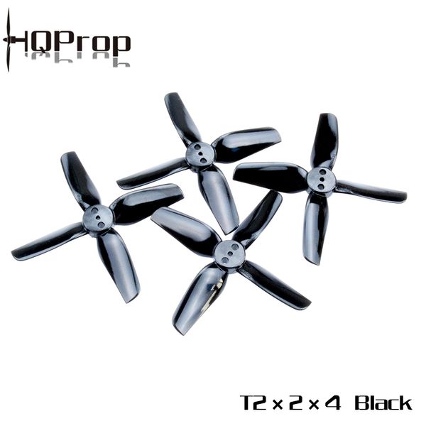 Пропелери HQ Durable Prop T2X2X4 (2CW+2CCW) Poly Carbonate Т2Х2Х4 4шт (комплект) HQ Durable Prop T2X2X4 Black  (2CW+2CCW)-Poly Carbonate фото