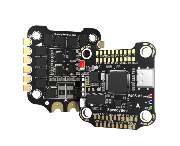 Польотний стек SpeedyBee F405 V3 FC + ESC f405v3 фото