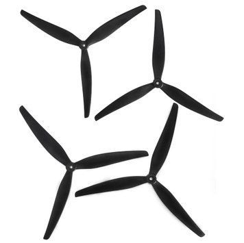 Пропеллеры HQProp 18&times;9&times;3 Black Glass Fiber Reinforced Nylon (1CW+1CCW) HQ_18X9X3_1CW+1CCW фото