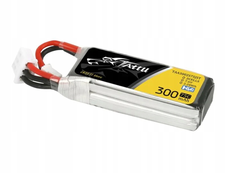 Акумулятор Battery Tattu 300mAh 2S 75C 7.6V АКБ  tattu300mah фото