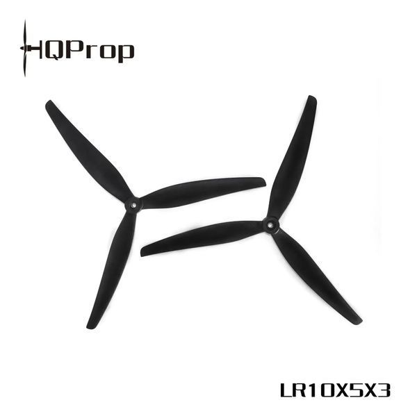 Пропеллеры для квадрокоптера HQProp LR 10x5x3 Long Range 1050 (1CW + 1CCW) LR_10x5x3_1CW+1CCW фото